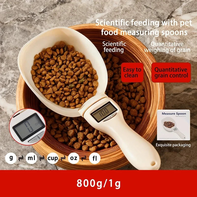 Digital Pet Food Measuring Spoon