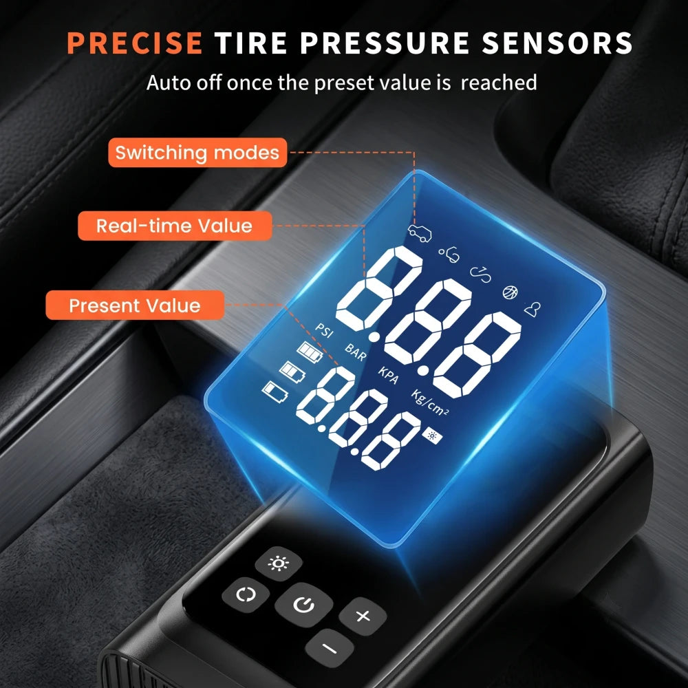 Portable Cordless Tire Inflator
