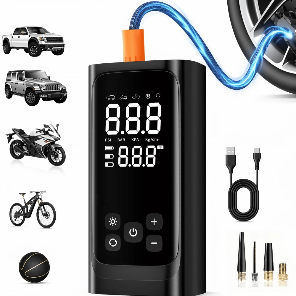 Portable Cordless Tire Inflator