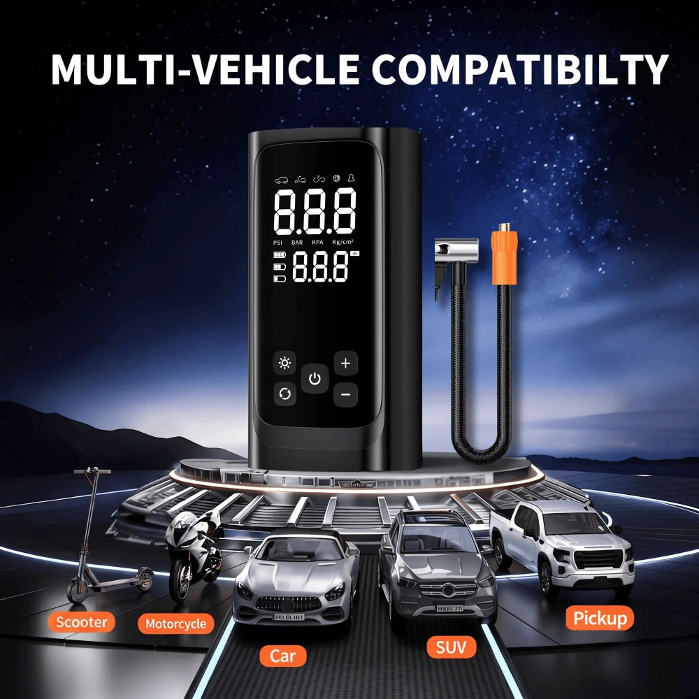 Portable Cordless Tire Inflator