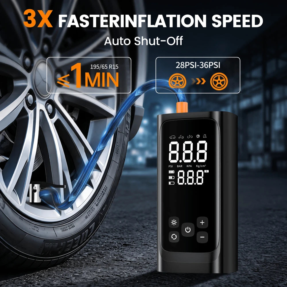Portable Cordless Tire Inflator