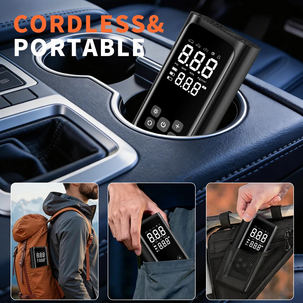 Portable Cordless Tire Inflator