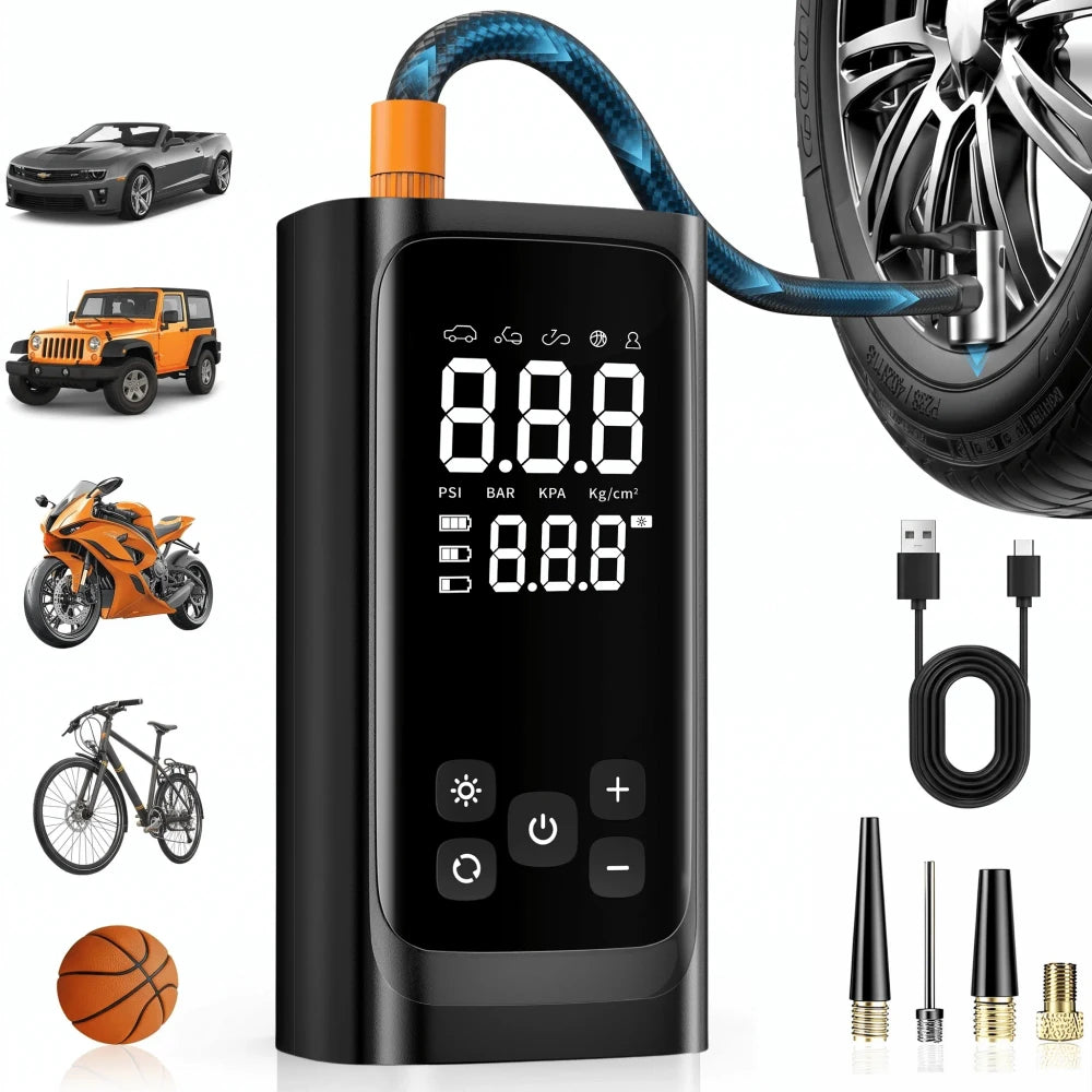 Portable Cordless Tire Inflator