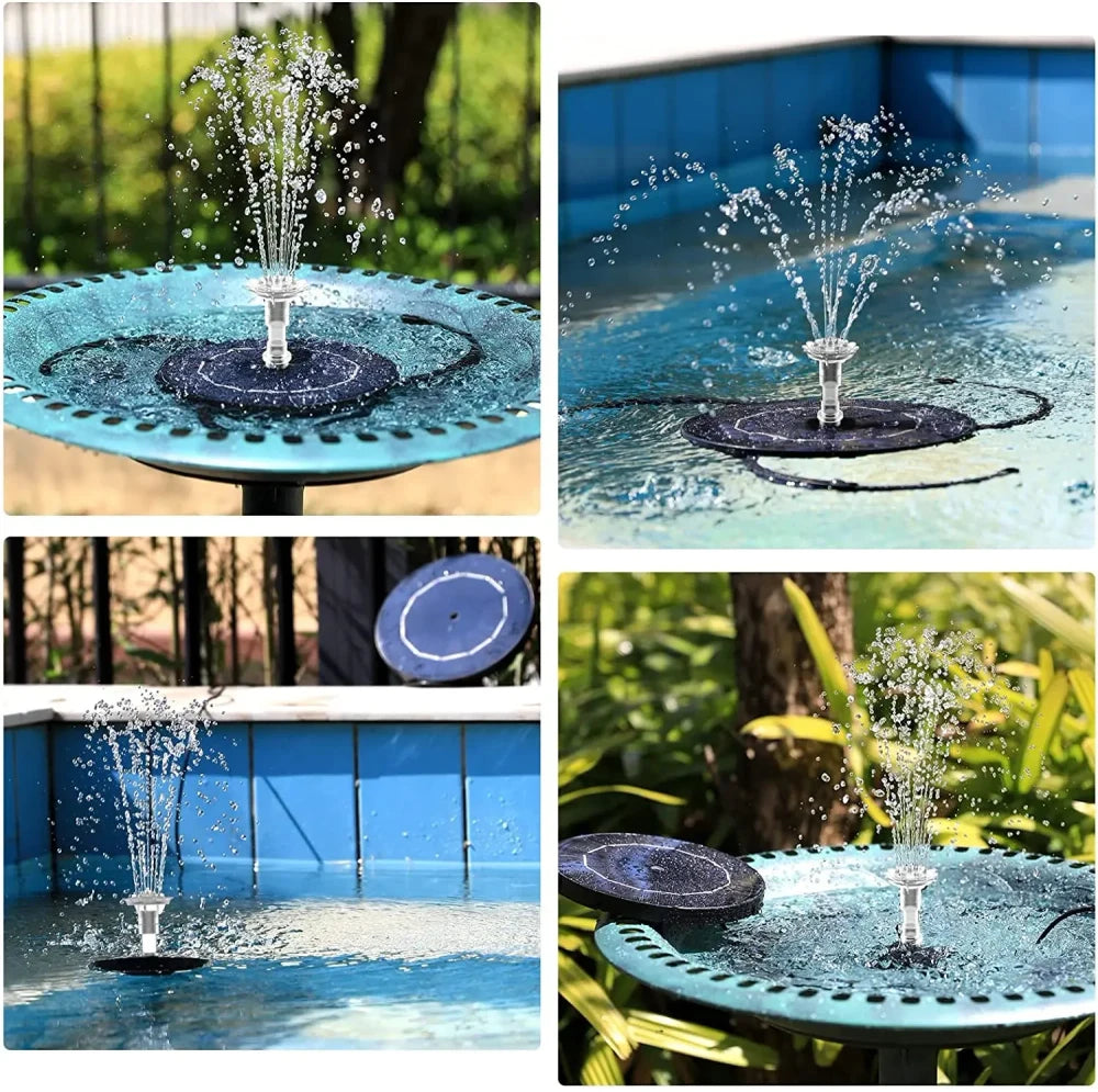 Solar Floating Bird Bath Fountain