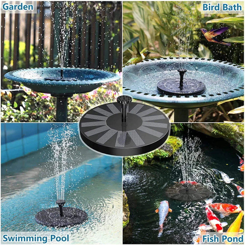 Solar Floating Bird Bath Fountain