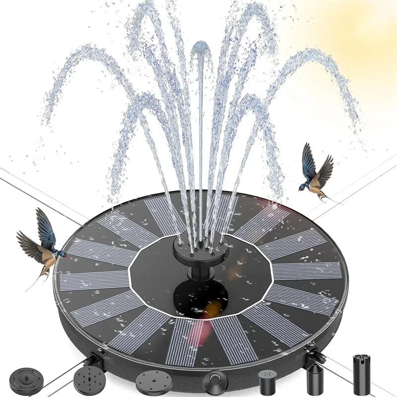 Solar Floating Bird Bath Fountain