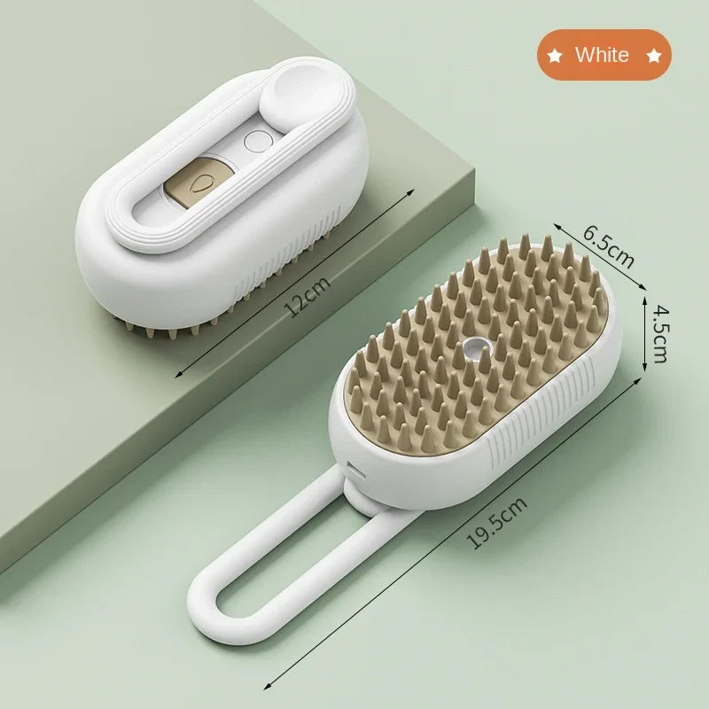 Steamy Pet Grooming Brush